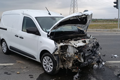 Tekirdağ'da ışık ihlali kazayı beraberinde getirdi: 1 yaralı