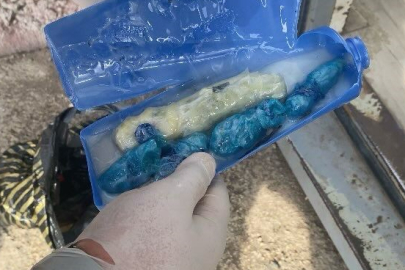 Tunceli’de şampuan şişesine gizlenmiş uyuşturucu ele geçirildi