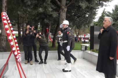 Bursa'daki şehitler unutulmadı