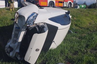 Balıkesir-Bandırma yolunda trafik kazası