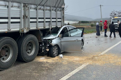Bursa'da korkunç kaza: Kamyonun altına girdi! Sürücü...