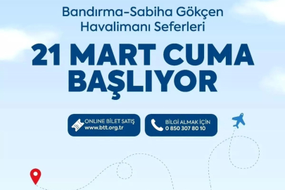 Balıkesir'den Sabiha Gökçen Havalimanı'na yeni otobüs seferleri başlıyor
