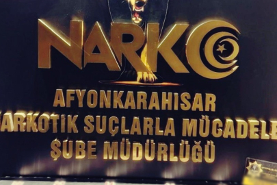 Afyonkarahisar'da uyuşturucu operasyonunda 1 kişi tutuklandı