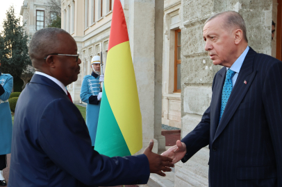 Erdoğan, Gine Bissau Devlet Başkanı Embalo ile görüştü