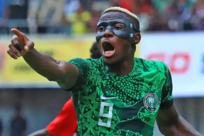 Victor Osimhen Nijerya galibiyetinde başrol oynadı!