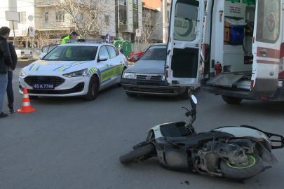 Kütahya Tavşanlı’da trafik kazası: 2 yaralı