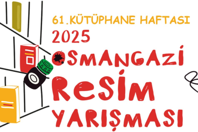 Bursa Osmangazi Belediyesi’nden ‘Üreten Kütüphaneler’ konulu resim yarışması