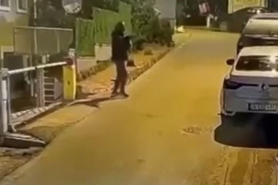 Irak Konsolosluğu'na silahlı saldırı anının görüntüleri ortaya çıktı