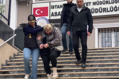 İstanbul Ümraniye’de kuyumcudan 100 bin liralık altın bileklik çalan kadın yakalandı