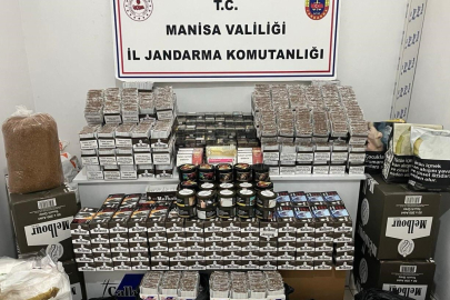 Manisa'da tütün kaçakçılığıyla mücadele devam ediyor