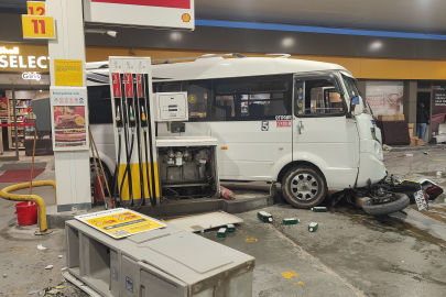 Aydın'da tartıştı, kavgaya tutuştu hırsını alamadı, benzinliğe daldı