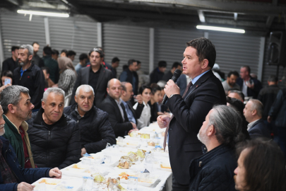 Bursa Osmangazi Belediyesi’nin iftar sofrası doldu taştı