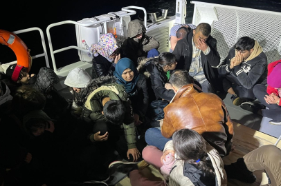 Çanakkale Ayvacık açıklarında 23 kaçak göçmen yakalandı