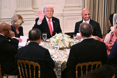 ABD Başkanı Trump, Beyaz Saray'da iftar verdi