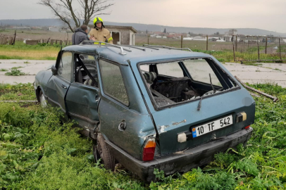 Balıkesir'de Gönen-Bandırma karayolunda trafik kazası: 1 yaralı