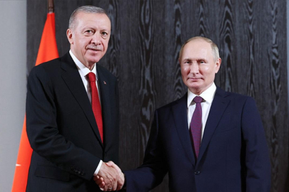 Cumhurbaşkanı Erdoğan, Rusya Devlet Başkanı Putin ile görüştü