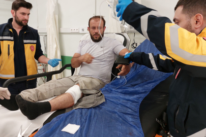 Kavgada silahlı saldırıya uğrayarak hastanelik oldu