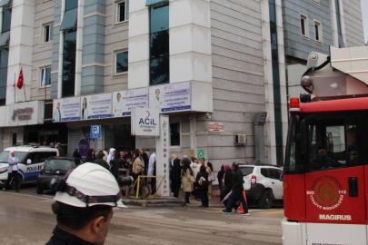 Özel hastanede jeneratördeki patlama yangına neden oldu