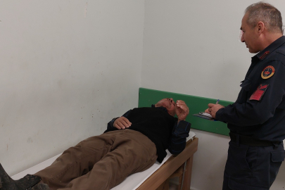 Samsun'da sokak köpeğinin kovaladığı motosiklet sürücüsü yaşlı adam hastanelik oldu