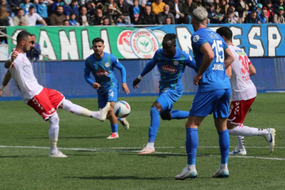 Çaykur Rizespor ile Sivasspor yenişemedi