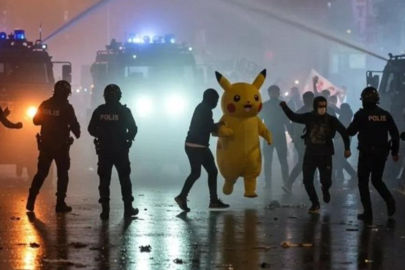Eylemlerin maskotu oldu: Nerede protesto, orada Pikachu! ABD ve İsrail'de de...