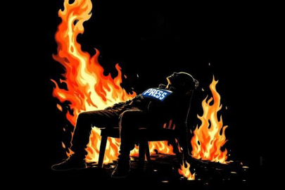 Ekranlar İsrail'in katlettiği Filistinli gazeteciler için karartılacak!