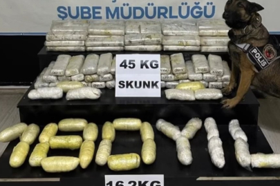 Hakkari'de 61 kilo uyuşturucu madde ele geçirildi