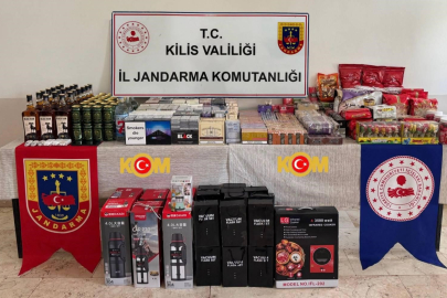 Kilis'te uyuşturucu ve kaçakçılık operasyonu