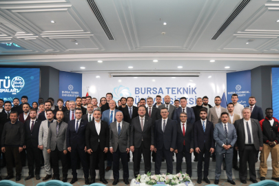 Bursa Teknik Üniversitesi iş insanlarını öğrencilerle buluşturdu