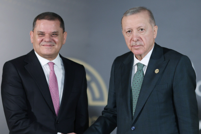 Erdoğan, Libya Başbakanı Dibeybe ile görüştü