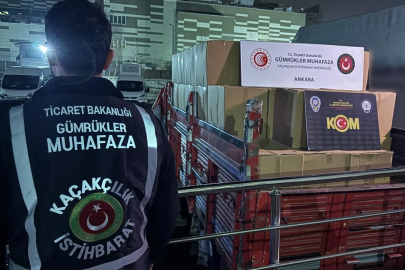 Gümrük muhafaza ekipleri yılın ilk 3 ayında 12 milyar liralık kaçakçılığı engelledi