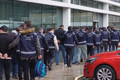 Samsun merkezli 'change' araç operasyonunda 9 kişi tutuklandı