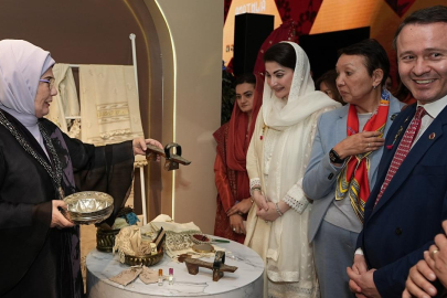 Emine Erdoğan, lider eşlerine Anadolu'nun kültürel mirasını tanıttı