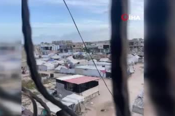 İsrail Gazze’de UNRWA’ya ait un dağıtım noktasını vurdu