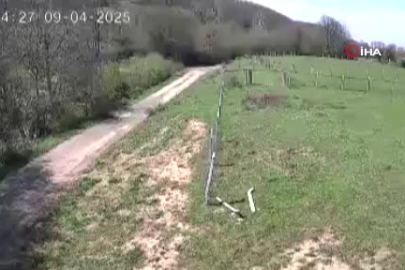 Sinem Çeşim'i öldüren katil zanlısının kaçış anı kameralara yansıdı