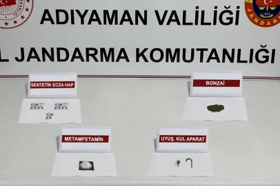 Adıyaman'da uyuşturucu denetiminde 16 şahıs yakalandı