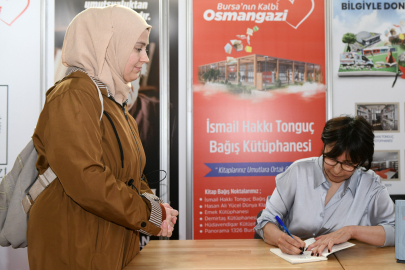 Bursa&nbsp;Osmangazi Belediyesi, yazar Ayşen Işık’ı ağırladı