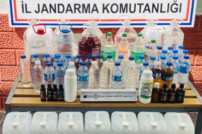 İzmir’de kaçak alkol operasyonu