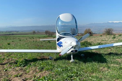 Bursa'da eğitim uçağı acil iniş gerçekleştirmişti! Okuldan açıklama geldi: Tekeri bile patlamadı