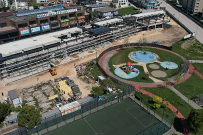 Bursa Nilüfer'de Balat Mahallesi'ne modern pazar alanı!