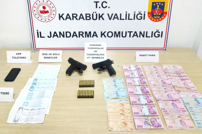 Karabük'te tefecilik operasyonu