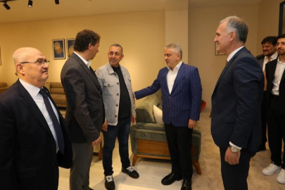 Bursa İnegöl protokolünden MODEF'e ziyaret