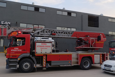 Bursa OSB'de korkutan yangın