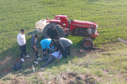 Yozgat'ta devrilen traktörün altında kaldı, hastanede hayatını kaybetti