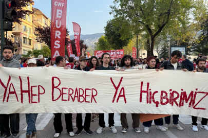 Bursa’da anne ve babalar adalet için yürüdü