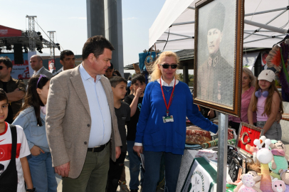 Çocuklar 23 Nisan coşkusunu Bursa Osmangazi’de yaşıyor