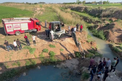 Tahliye kanalına düşen çocuk boğuldu