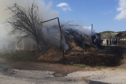 Bolu'da depoda çıkan yangın 500 bin liradan fazla zarara yol açtı