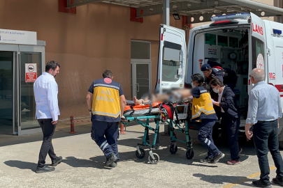 Tekirdağ'da akıma kapılan işçi ağır yaralandı