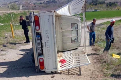 Ankara Ayaş'ta trafik kazası: 2 yaralı